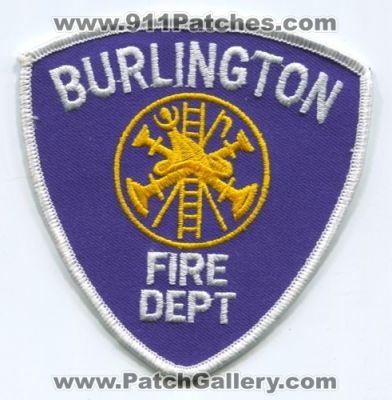 Burlington Fire Department Patch (Vermont)
Scan By: PatchGallery.com
Keywords: dept.