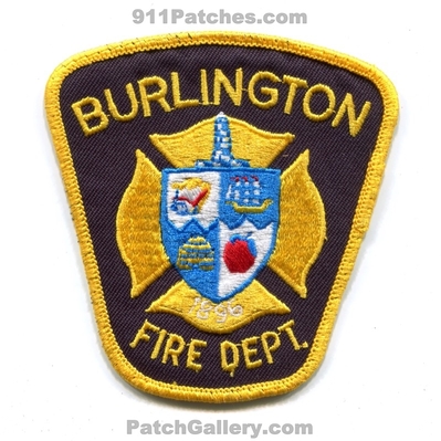 Burlington Fire Department Patch (Canada Ontario)
Scan By: PatchGallery.com
Keywords: dept. 1896