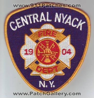Central Nyack Fire Department (New York)
Thanks to Dave Slade for this scan.
Keywords: dept. n.y.