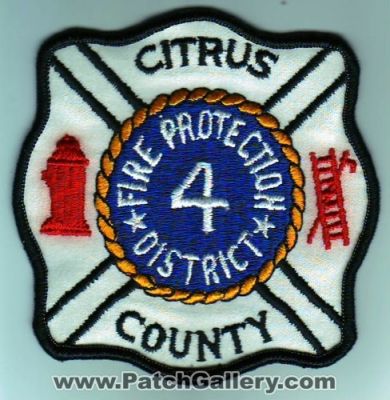 Citrus County Fire Protection District 4 (Florida)
Thanks to Dave Slade for this scan.
