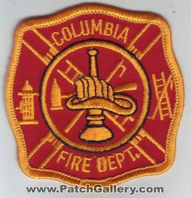 Columbia Fire Dept (UNKNOWN STATE)
Thanks to Dave Slade for this scan.
Keywords: department