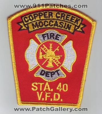 Copper Creek Moccasin Volunteer Fire Department Station 40 (Virginia)
Thanks to Dave Slade for this scan.
Keywords: dept. sta. v.f.d.