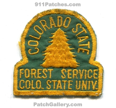 Colorado State University Forest Service Patch (Colorado)
[b]Scan From: Our Collection[/b]
Keywords: csu fire wildfire wildland