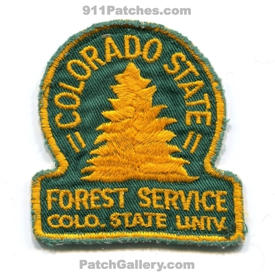 Colorado State University Forest Service Patch (Colorado)
[b]Scan From: Our Collection[/b]
Keywords: csu fire wildfire wildland