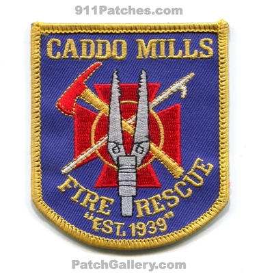 Caddo Mills Fire Rescue Department Patch (Texas)
Scan By: PatchGallery.com
Keywords: dept. est. 1939