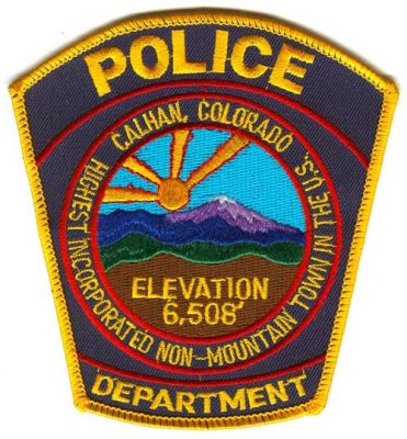 Calhan Police Department (Colorado)
Scan By: PatchGallery.com
