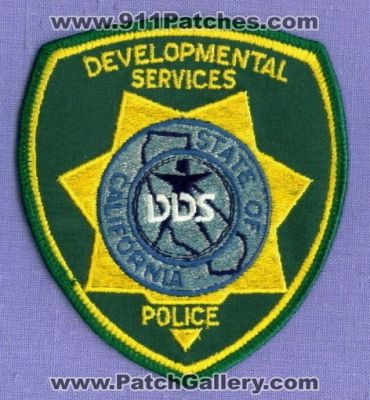 California State Department of Developmental Services Police (California)
Thanks to apdsgt for this scan.
Keywords: dept. dds