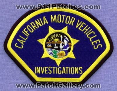 California State Motor Vehicles Investigations (California)
Thanks to apdsgt for this scan.
