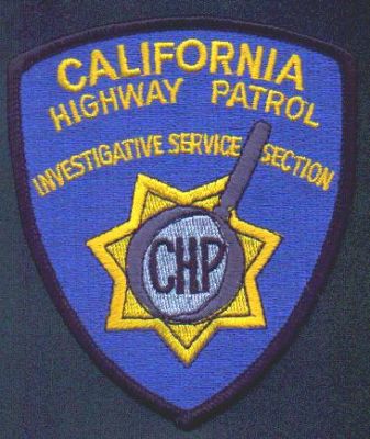 California Highway Patrol Investigative Service Section
Thanks to EmblemAndPatchSales.com for this scan.
Keywords: state police