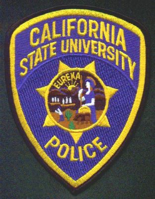 California State University Police
Thanks to EmblemAndPatchSales.com for this scan.
