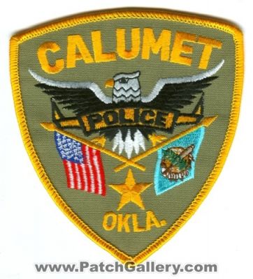 Calumet Police (Oklahoma)
Scan By: PatchGallery.com
