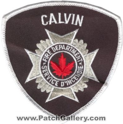 Calvin Fire Department (Canada ON)
Thanks to zwpatch.ca for this scan.
