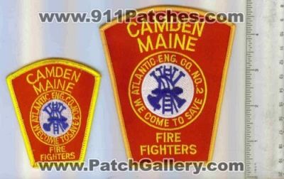 Camden FireFighters Atlantic Engine Company Number 2 (Maine)
Thanks to Mark C Barilovich for this scan.
Keywords: eng. co. no. #2