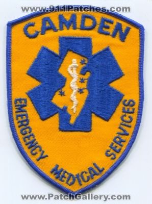 Camden Emergency Medical Services EMS Patch (New Jersey)
Scan By: PatchGallery.com
