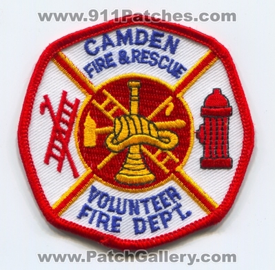 Camden Volunteer Fire and Rescue Department Patch (Maine)
Scan By: PatchGallery.com
Keywords: vol. & dept.