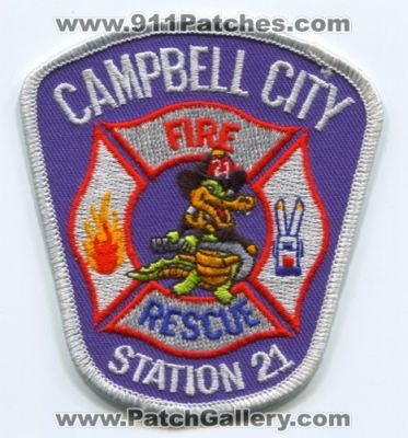 Campbell City Fire Rescue Department Station 21 (Florida)
Scan By: PatchGallery.com
Keywords: dept. company