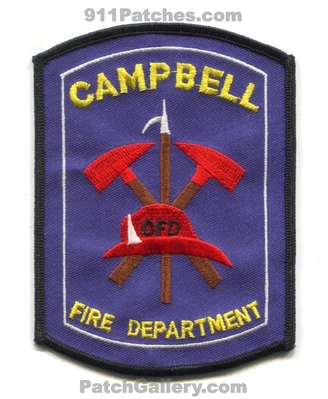 Campbell Fire Department Patch (Texas)
Scan By: PatchGallery.com
Keywords: dept. cfd
