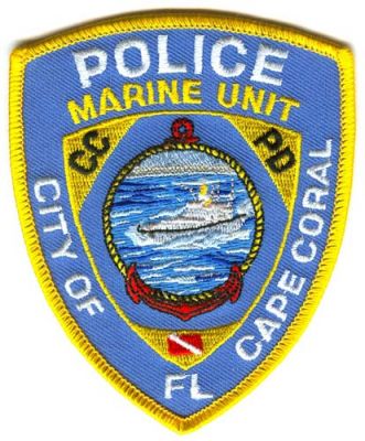 Cape Coral Police Marine Unit (Florida)
Scan By: PatchGallery.com
Keywords: city of ccpd department