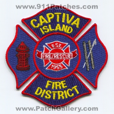 Captiva Island Fire District Patch (Florida)
Scan By: PatchGallery.com
Keywords: Rescue Dist. Department Dept.