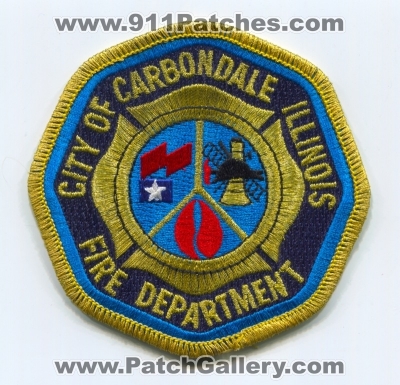 Carbondale Fire Department Patch (Illinois)
Scan By: PatchGallery.com
Keywords: city of dept.
