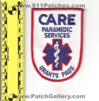 Care Paramedic Services Grants Pass (Oregon)
Thanks to Bob Brooks for this scan.
Keywords: ems ambulance