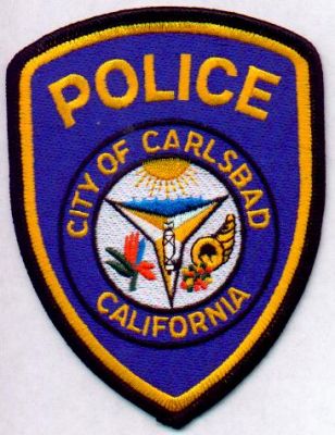Carlsbad Police
Thanks to EmblemAndPatchSales.com for this scan.
Keywords: california city of