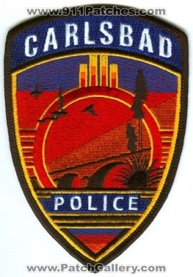 Carlsbad Police (New Mexico)
Scan By: PatchGallery.com
