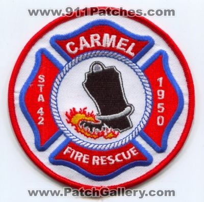 Carmel Fire Rescue Department Station 42 Patch (Maine)
Scan By: PatchGallery.com
Keywords: dept. company co.