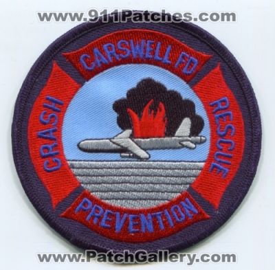 Carswell Air Force Base AFB Fire Department Crash Rescue USAF Military Patch (Texas)
Scan By: PatchGallery.com
Keywords: dept. cfr arff aircraft airport firefighter firefighting