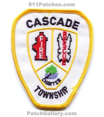 Cascade Township Fire Rescue Department Patch (Michigan)
Scan By: PatchGallery.com
Keywords: twp. dept. charter
