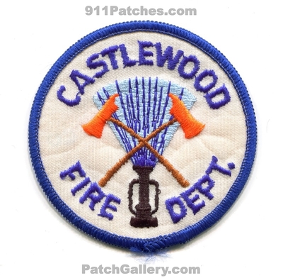 Castlewood Fire Department Patch (Colorado) (Defunct)
[b]Scan From: Our Collection[/b]
Now South Metro Fire
Keywords: dept.