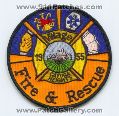 Cayuga Heights Fire and Rescue Department Patch (New York)
Scan By: PatchGallery.com
Keywords: & dept. village 1955
