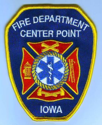 Center Point Fire Department (Iowa)
Thanks to Dave Slade for this scan.
