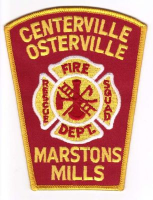 Centerville Osterville Fire Dept Rescue Squad
Thanks to Michael J Barnes for this scan.
Keywords: massachusetts department marstons mills