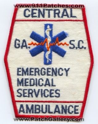 Central Ambulance Emergency Medical Services EMS (Georgia) (South Carolina)
Scan By: PatchGallery.com
Keywords: ga. s.c.