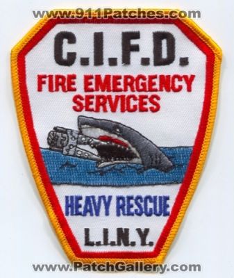 Central Islip Fire Department Heavy Rescue Patch (New York)
Scan By: PatchGallery.com
Keywords: c.i.f.d. cifd dept. emergency services l.i.n.y. liny long island