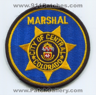 Central Marshals Office Patch (Colorado)
Scan By: PatchGallery.com
Keywords: city of police department dept.
