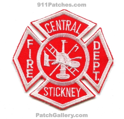 Central Stickney Fire Department Patch (Illinois)
Scan By: PatchGallery.com
