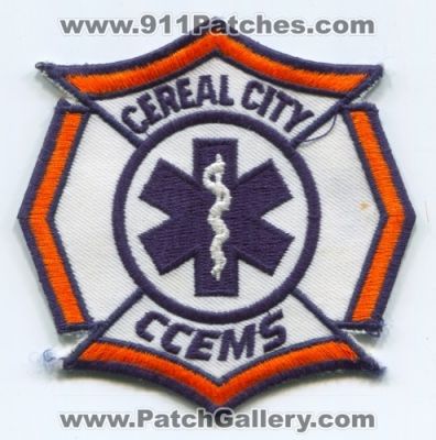 Cereal City EMS (Michigan)
Scan By: PatchGallery.com
Keywords: ccems ambulance