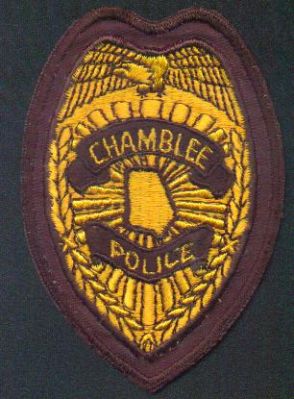 Chamblee Police
Thanks to EmblemAndPatchSales.com for this scan.
Keywords: georgia