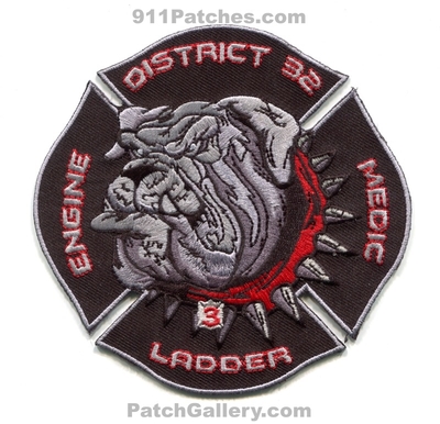 Channelview Fire Department Station 3 Patch (Texas)
Scan By: PatchGallery.com
Keywords: dept. engine medic ladder company co. district 32 bulldog