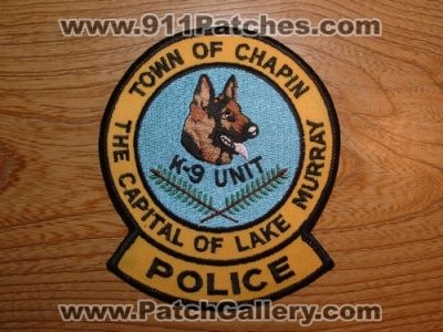Chapin Police Department K-9 Unit (South Carolina)
Picture By: PatchGallery.com
Keywords: dept. k9 lake murray