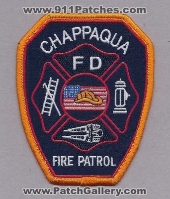 Chappaqua Fire Department Patrol (New York)
Thanks to PaulsFirePatches.com for this scan. 
Keywords: fd dept.