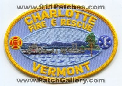 Charlotte Fire and Rescue Department (Vermont)
Scan By: PatchGallery.com
Keywords: & dept.