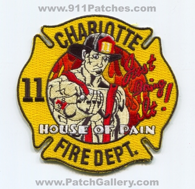 Charlotte Fire Department Station 11 Patch (North Carolina)
Scan By: PatchGallery.com
Keywords: dept. cfd c.f.d company co. just bring it! house of pain