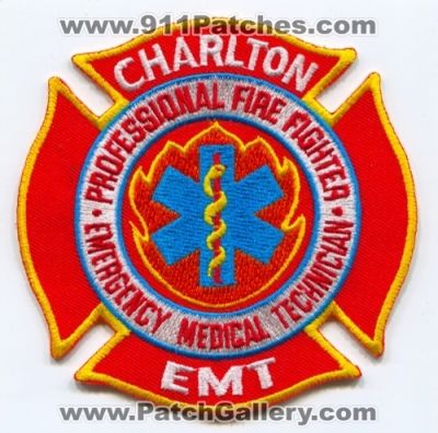 Charlton Fire Department EMT (Massachusetts)
Scan By: PatchGallery.com
Keywords: dept. professional firefighter iaff local emergency medical technician ems