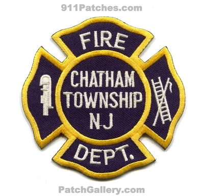 Chatham Township Fire Department Patch (New Jersey)
Scan By: PatchGallery.com
Keywords: twp. dept.