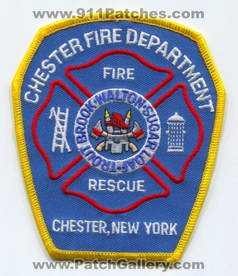 Chester Fire Rescue Department Patch (New York)
Scan By: PatchGallery.com
Keywords: dept. trout brook walton sugar loaf