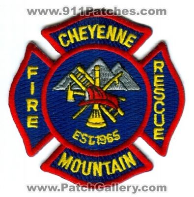 Cheyenne Mountain NORAD Fire Rescue Department Patch (Colorado)
[b]Scan From: Our Collection[/b]
Keywords: dept. north american aerospace defense command usaf air force