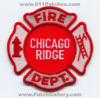 Chicago Ridge Fire Department Patch (Illinois)
Scan By: PatchGallery.com
Keywords: dept.